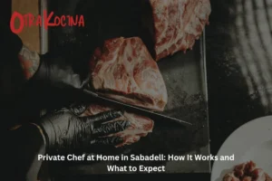 Private Chef at Home in Sabadell
